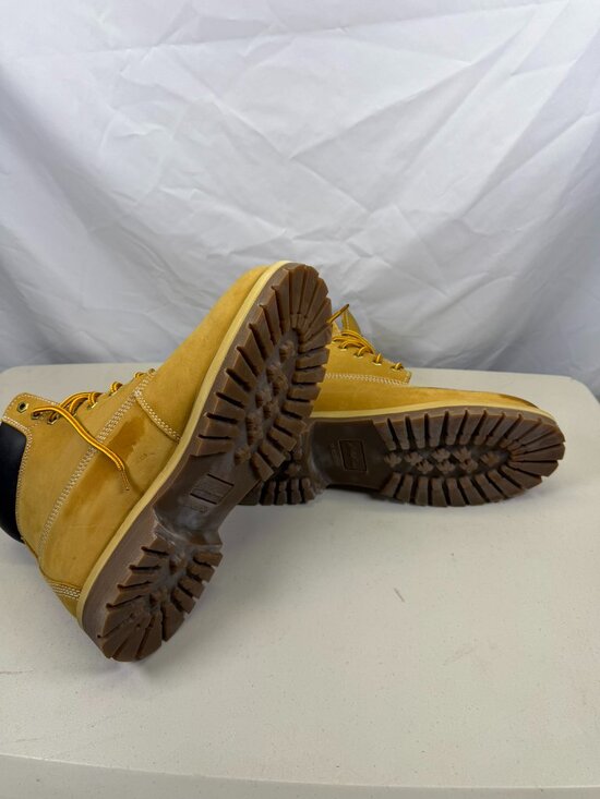 Eddie Bauer Rick Tan Suede Hiking Work Boots Men’s Size 12 New In Box Waterproof main image 6